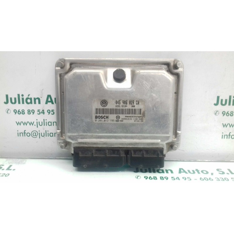 Recambio de centralita motor uce para volkswagen polo (9n3) edition referencia OEM IAM 045906019CA 0281012195 BOSCH