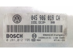 Recambio de centralita motor uce para volkswagen polo (9n3) edition referencia OEM IAM 045906019CA 0281012195 BOSCH 2