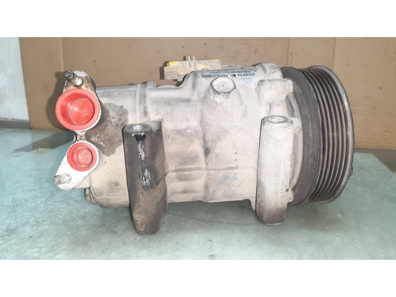 Recambio de compresor aire acondicionado para citroen c3 hdi 70 furio referencia OEM IAM 9655191680 SD6V12 SANDEN