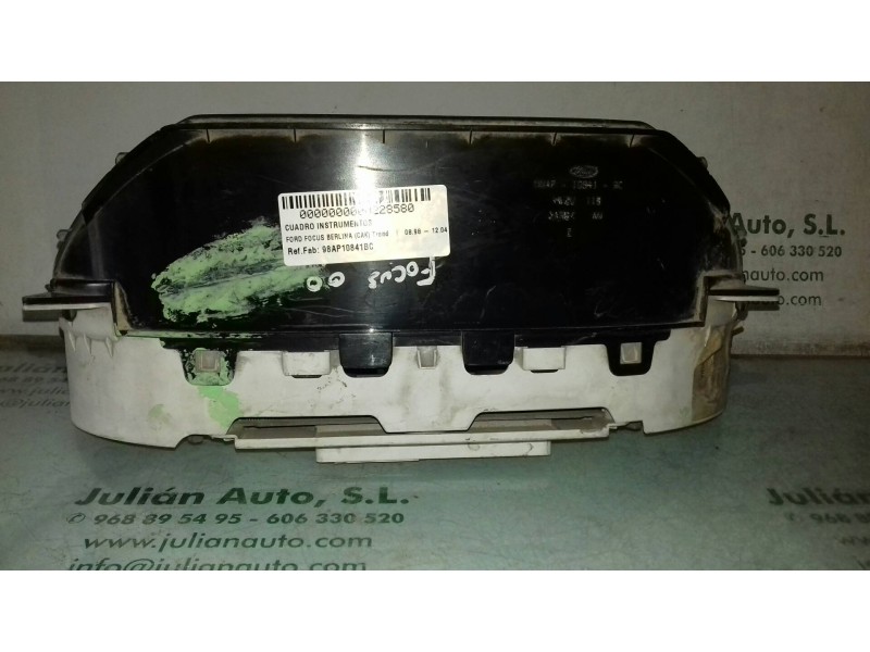 Recambio de cuadro instrumentos para ford focus berlina (cak) trend referencia OEM IAM 98AP10841BC  