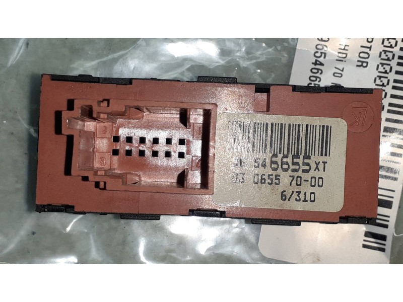 Recambio de interruptor para citroen c3 hdi 70 furio referencia OEM IAM 96546655XT CONSOLA CENTRAL 0306557000