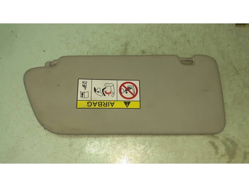 Recambio de parasol derecho para peugeot 3008 confort referencia OEM IAM   