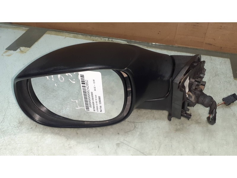 Recambio de retrovisor izquierdo para citroen c3 hdi 70 furio referencia OEM IAM 12363600 0103024 ELECTRICO