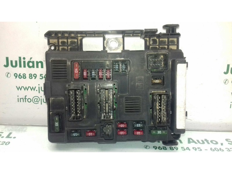 Recambio de caja reles / fusibles para peugeot 206 berlina xt referencia OEM IAM  BSM SIEMENS