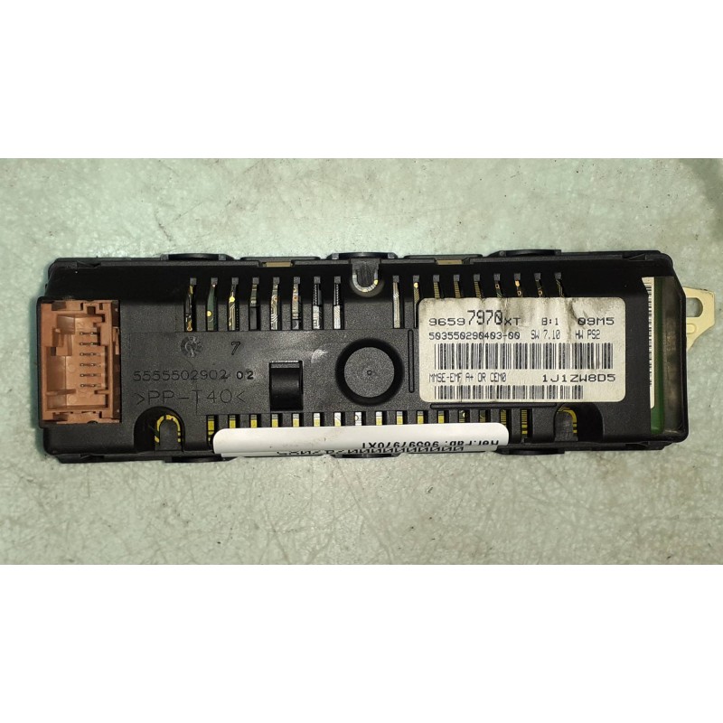 Recambio de pantalla multifuncion para citroen c3 hdi 70 furio referencia OEM IAM 96597970XT 96597970 555550290202