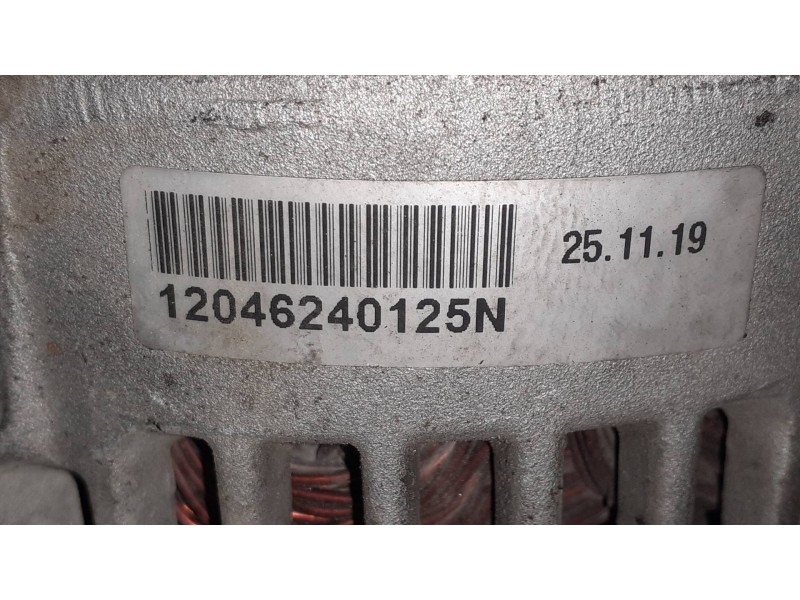 Recambio de alternador para citroen c3 hdi 70 furio referencia OEM IAM 12046240125N  