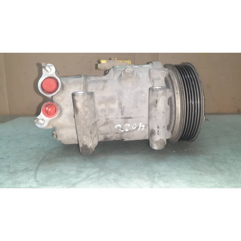 Recambio de compresor aire acondicionado para citroen c3 hdi 70 furio referencia OEM IAM 9655191680 SD6V12 SANDEN