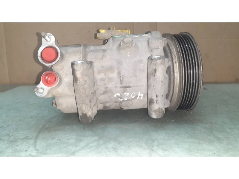 Recambio de compresor aire acondicionado para citroen c3 hdi 70 furio referencia OEM IAM 9655191680 SD6V12 SANDEN