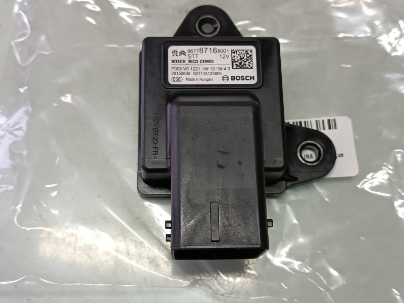 Recambio de caja precalentamiento para renault megane ii classic berlina dynamique referencia OEM IAM 967787168001 20150630 BOSC