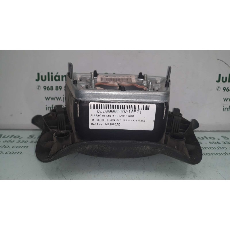 Recambio de airbag delantero izquierdo para fiat scudo furgón (272) 12 l1h1 130 multijet referencia OEM IAM 1412996ZD CA103740ZD Recambio de airbag delantero izquierdo para fiat scudo furgón (272) 12 l1h1 130 multijet referencia OEM IAM 1412996ZD CA103740ZD