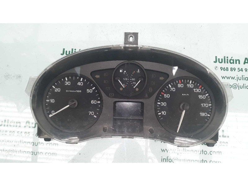 Recambio de cuadro instrumentos para fiat scudo furgón (272) 12 l1h1 130 multijet referencia OEM IAM 9665154980  MAGNETI MARELLI