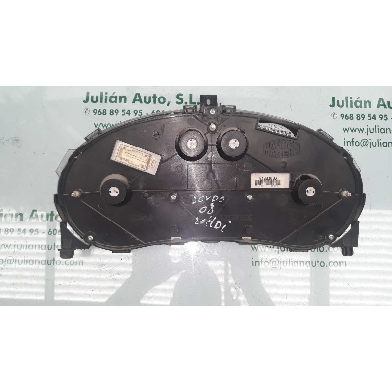 Recambio de cuadro instrumentos para fiat scudo furgón (272) 12 l1h1 130 multijet referencia OEM IAM 9665154980  MAGNETI MARELLI
