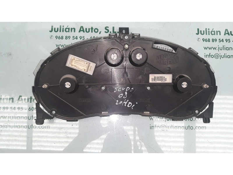 Recambio de cuadro instrumentos para fiat scudo furgón (272) 12 l1h1 130 multijet referencia OEM IAM 9665154980  MAGNETI MARELLI