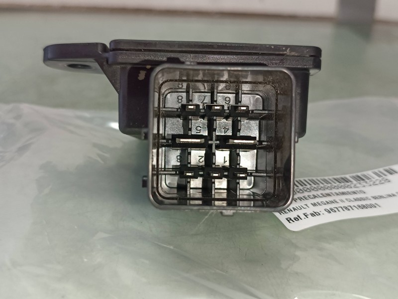 Recambio de caja precalentamiento para renault megane ii classic berlina dynamique referencia OEM IAM 967787168001 20150630 BOSC