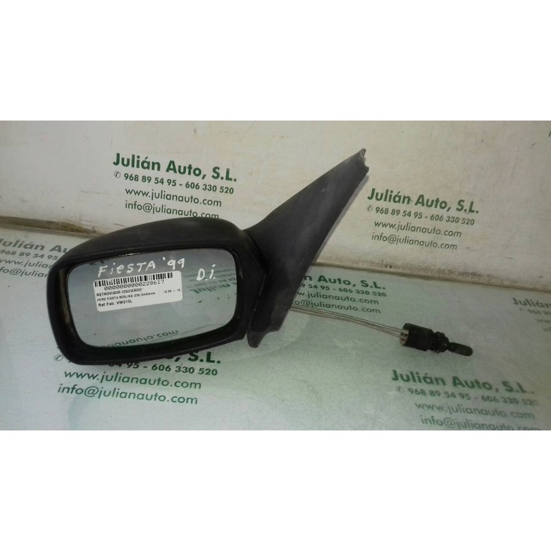 Recambio de retrovisor izquierdo para ford fiesta berlina (dx) ambiente referencia OEM IAM VM313L  MANUAL