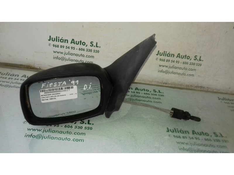 Recambio de retrovisor izquierdo para ford fiesta berlina (dx) ambiente referencia OEM IAM VM313L  MANUAL