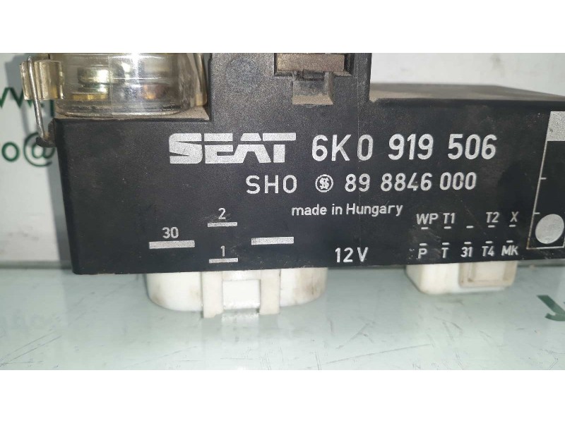 Recambio de caja reles / fusibles para seat cordoba berlina (6k2) clx referencia OEM IAM 6K0919506 898846000 