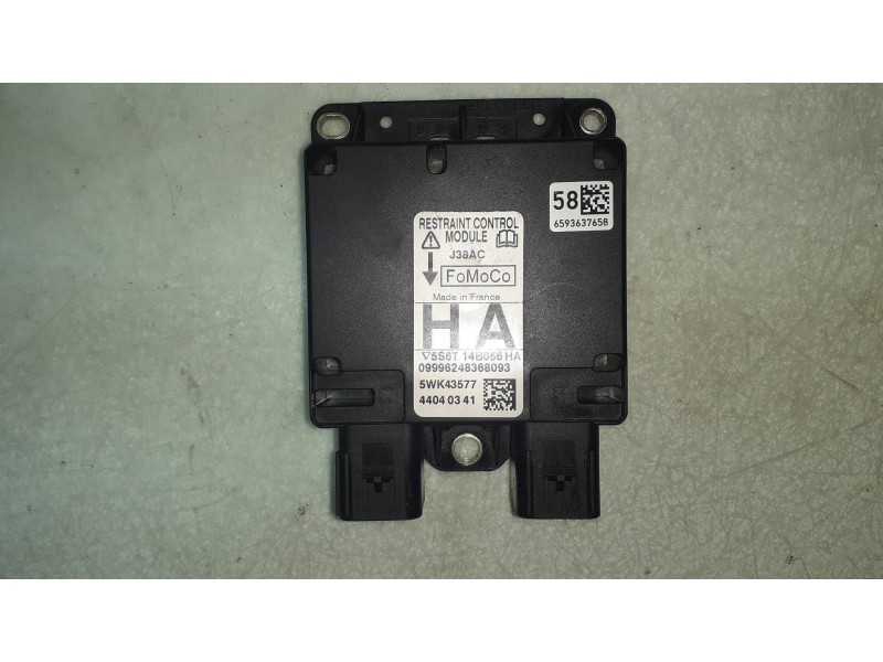 Recambio de centralita airbag para ford fiesta (cbk) ambiente referencia OEM IAM 5S6T14B056HA 5WK43577 6593637658