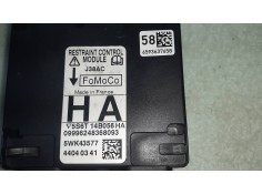 Recambio de centralita airbag para ford fiesta (cbk) ambiente referencia OEM IAM 5S6T14B056HA 5WK43577 6593637658 2