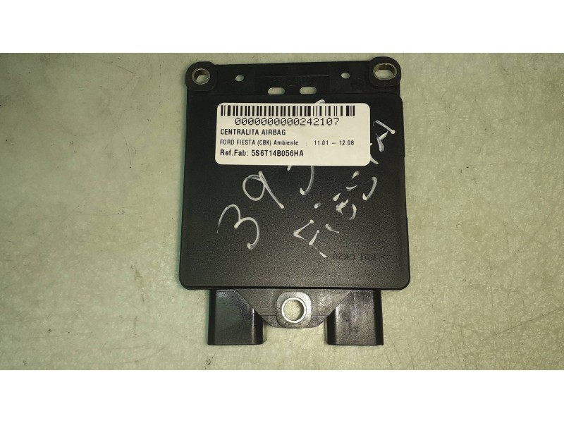 Recambio de centralita airbag para ford fiesta (cbk) ambiente referencia OEM IAM 5S6T14B056HA 5WK43577 6593637658