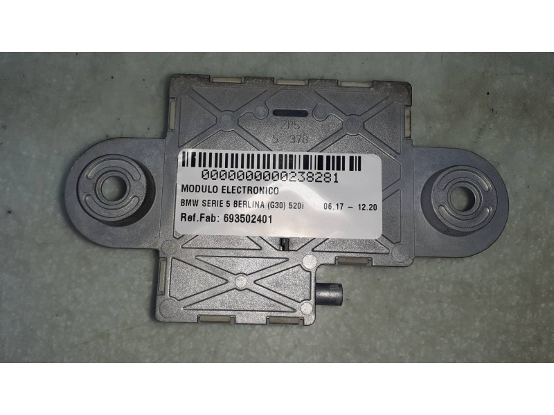 Recambio de modulo electronico para bmw serie 5 berlina (g30) 520i referencia OEM IAM 693502401 21367510 AMPLIFICADOR ANTENA
