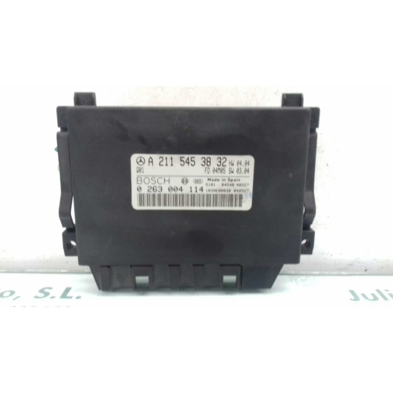 Recambio de modulo electronico para mercedes-benz clase e (w211) berlina e 270 cdi (211.016) referencia OEM IAM A2115453832 0263