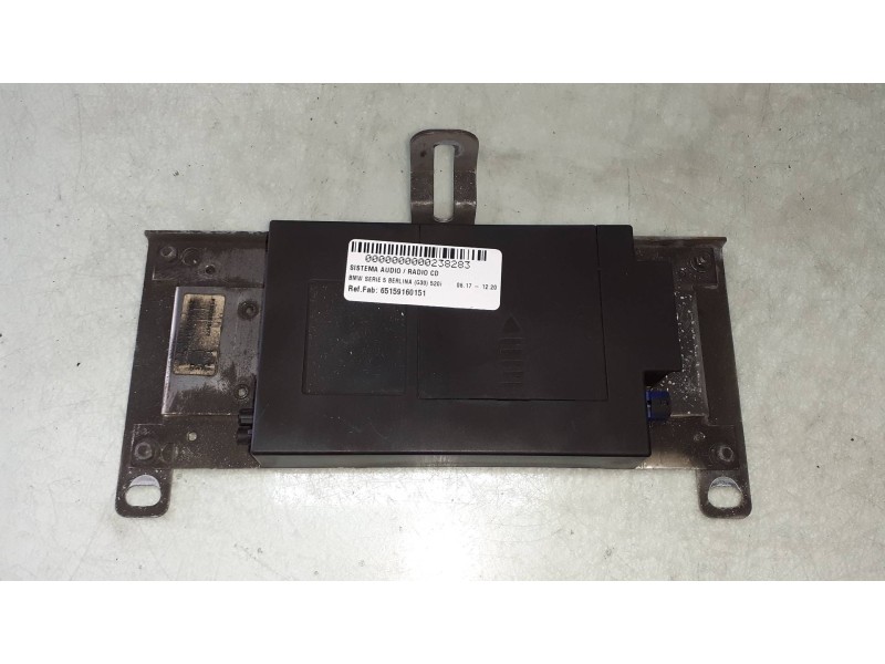 Recambio de sistema audio / radio cd para bmw serie 5 berlina (g30) 520i referencia OEM IAM 65159160151  AMPLIFICADOR