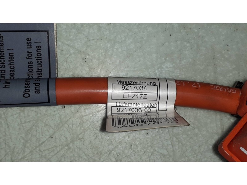 Recambio de bateria para bmw serie 5 berlina (g30) 520i referencia OEM IAM 9217034  CABLE POSITIVO
