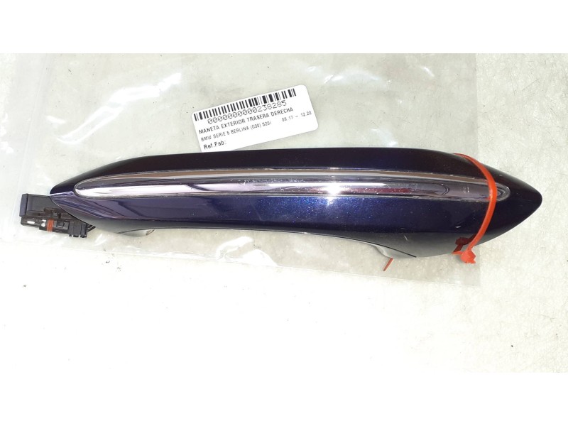 Recambio de maneta exterior trasera derecha para bmw serie 5 berlina (g30) 520i referencia OEM IAM   