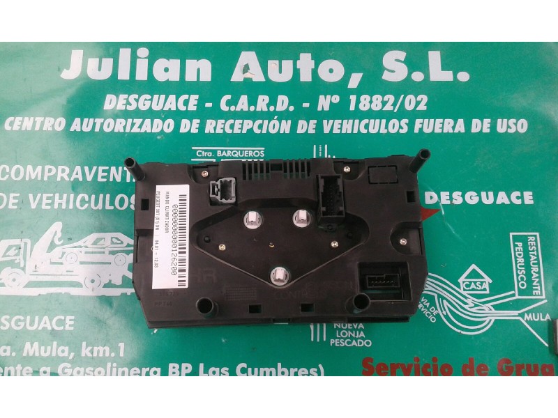 Recambio de mando climatizador para peugeot 307 (s1) xn referencia OEM IAM 96430991XT 99986 216697294