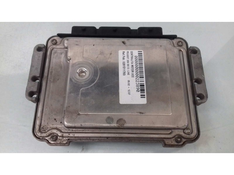 Recambio de centralita motor uce para peugeot 206 sw x-line referencia OEM IAM 0281011783 9656709780 EDC16C34
