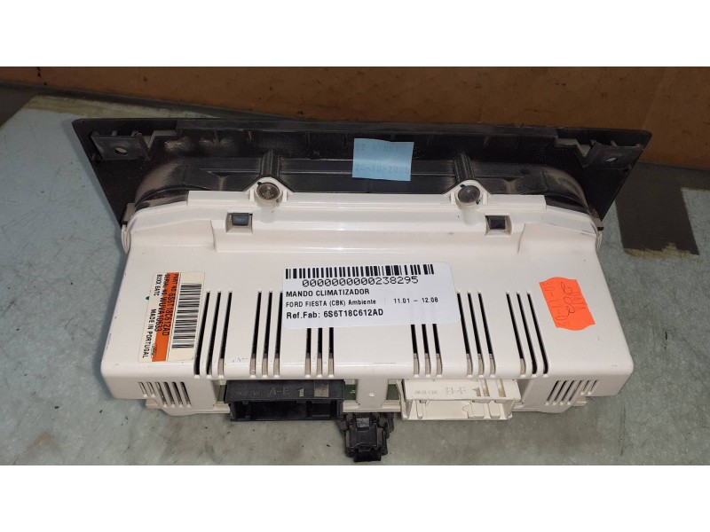 Recambio de mando climatizador para ford fiesta (cbk) ambiente referencia OEM IAM 6S6T18C612AD  