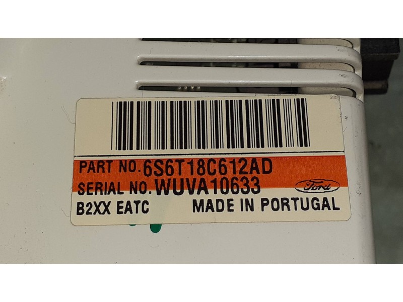 Recambio de mando climatizador para ford fiesta (cbk) ambiente referencia OEM IAM 6S6T18C612AD  