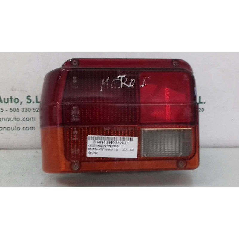 Recambio de piloto trasero izquierdo para mg rover serie 100 (xp) 1.1 8v referencia OEM IAM 22  