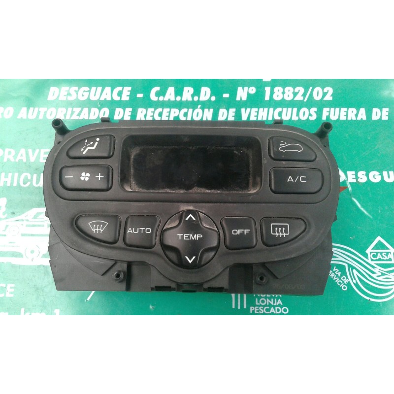 Recambio de mando climatizador para peugeot 307 cc (s1) 2.0 referencia OEM IAM 96430991XT C7587 216697294