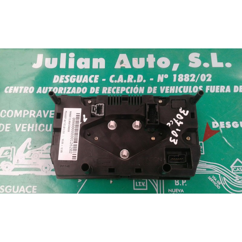 Recambio de mando climatizador para peugeot 307 cc (s1) 2.0 referencia OEM IAM 96430991XT C7587 216697294