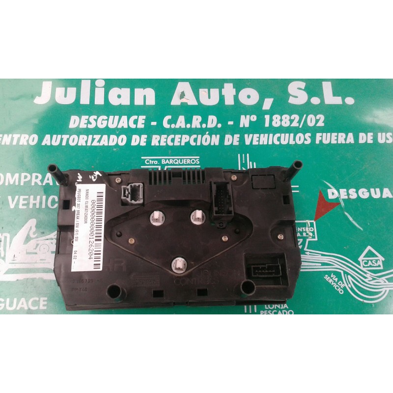 Recambio de mando climatizador para peugeot 307 break / sw (s1) sw referencia OEM IAM 96430991XT D9422 216779210
