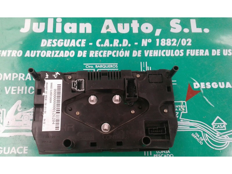 Recambio de mando climatizador para peugeot 307 break / sw (s1) sw referencia OEM IAM 96430991XT D9422 216779210