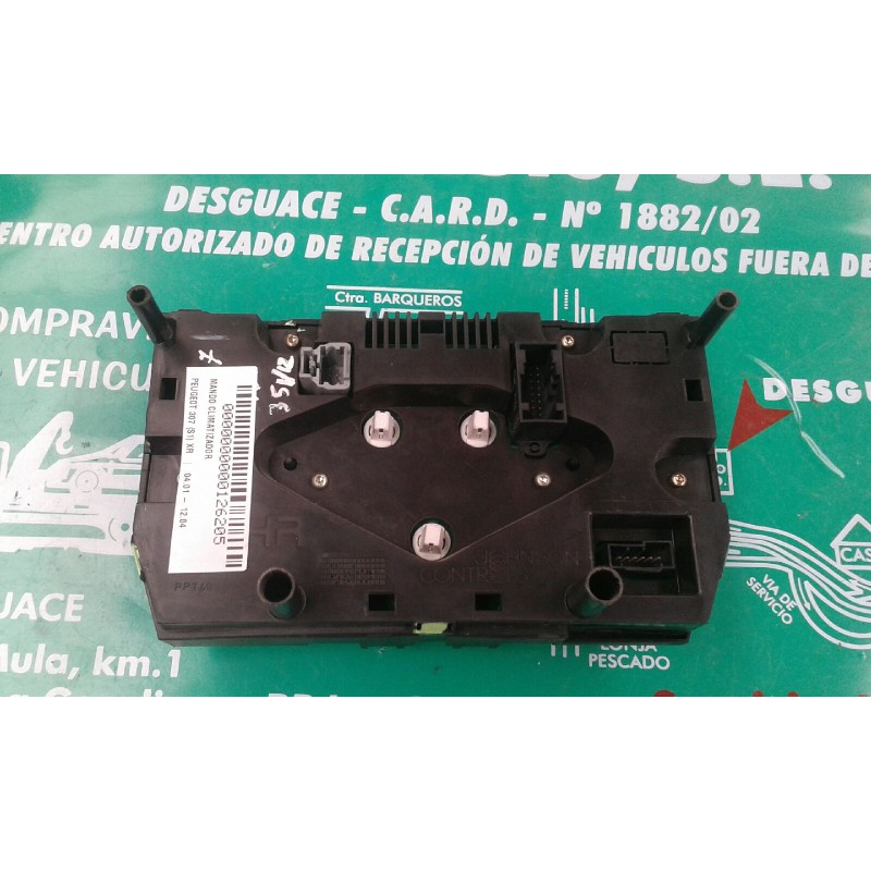 Recambio de mando climatizador para peugeot 307 (s1) xr referencia OEM IAM 96527144XT E2970 216788954