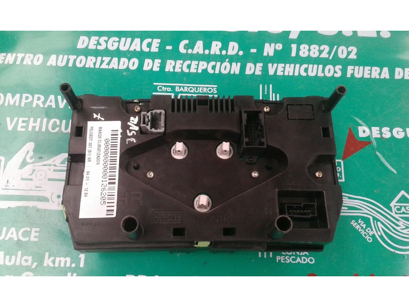 Recambio de mando climatizador para peugeot 307 (s1) xr referencia OEM IAM 96527144XT E2970 216788954