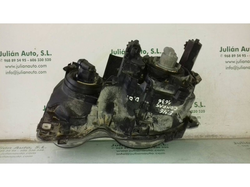 Recambio de faro derecho para bmw serie 3 compact (e46) 316ti referencia OEM IAM 0301187202 6901970 