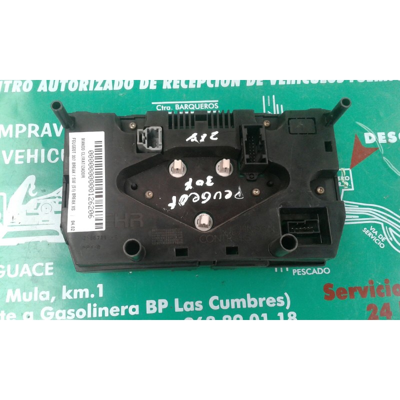 Recambio de mando climatizador para peugeot 307 break / sw (s1) break xs referencia OEM IAM 96527144XT E2970 216788954