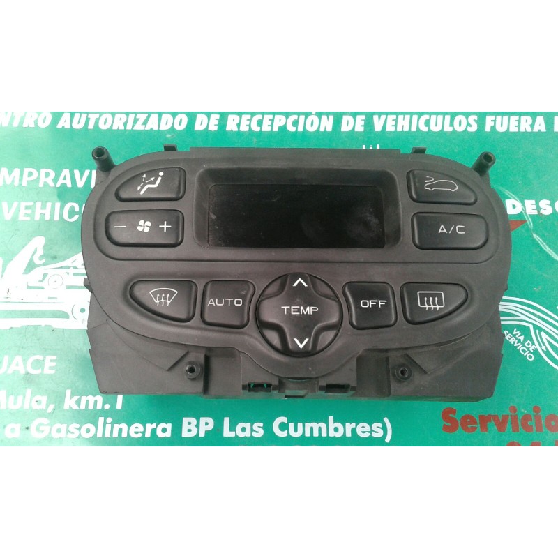 Recambio de mando climatizador para peugeot 206 berlina xt referencia OEM IAM 96430550XT C7586 216698056