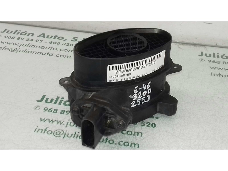 Recambio de caudalimetro para bmw serie 3 berlina (e46) 320d referencia OEM IAM 0928400468 77870760 BOSCH