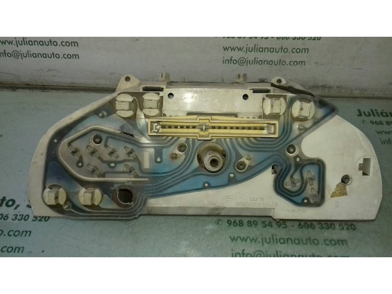 Recambio de cuadro instrumentos para ford fiesta berl./courier surf referencia OEM IAM 89FB10848BB  