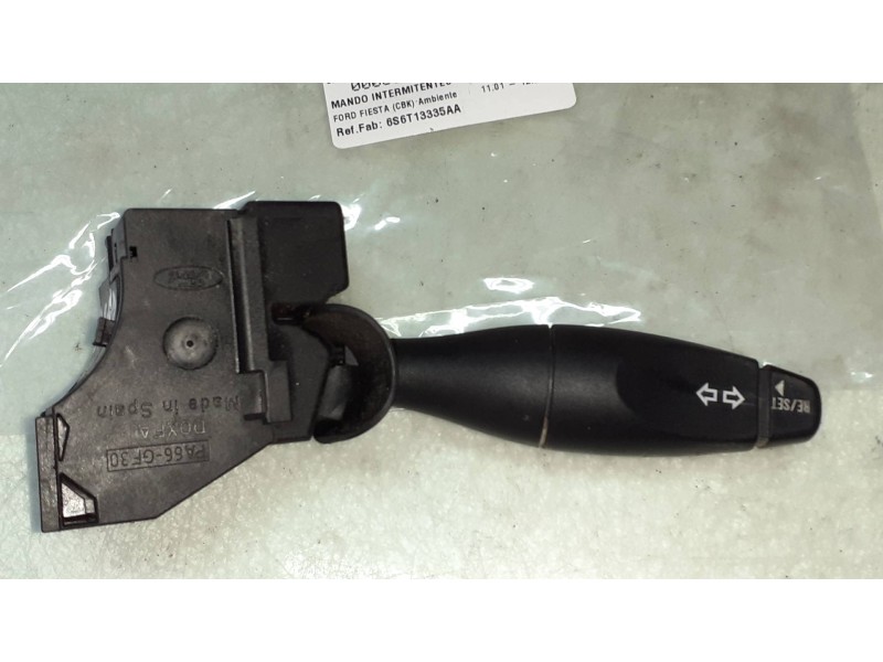 Recambio de mando intermitentes para ford fiesta (cbk) ambiente referencia OEM IAM 6S6T13335AA  CONECTOR 10 PINES