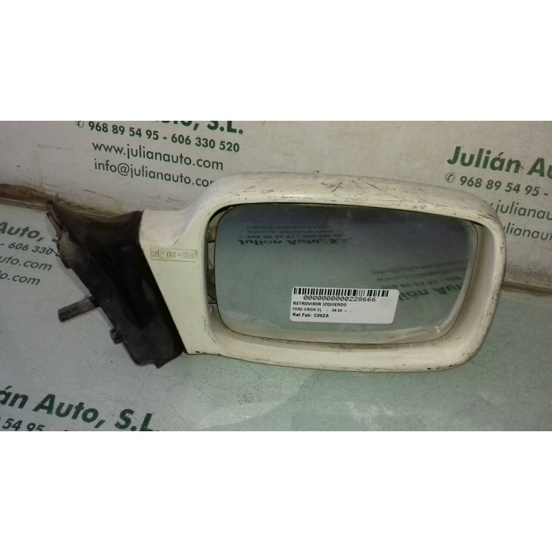 Recambio de retrovisor izquierdo para ford orion cl referencia OEM IAM C99ZA 10117231 MANUAL