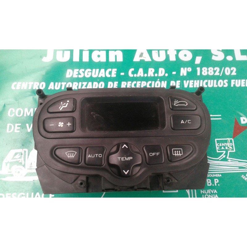 Recambio de mando climatizador para peugeot 206 berlina xn referencia OEM IAM 96430550XT B111501 9140010483