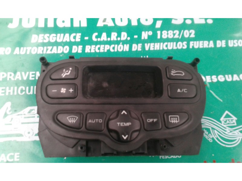 Recambio de mando climatizador para peugeot 206 berlina xs referencia OEM IAM 96430550XT E242601 9140010483