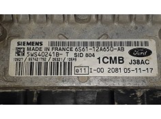 Recambio de centralita motor uce para ford fiesta (cbk) ambiente referencia OEM IAM 6S6112A650AB 5WS40241B SIEMENS 2